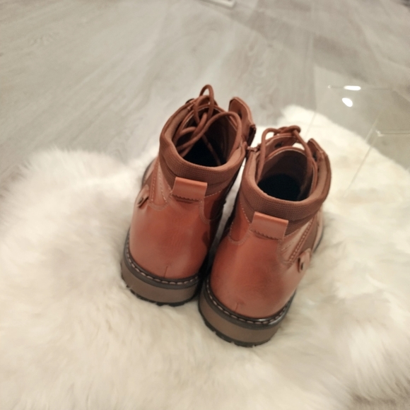 Men's Steve Madden Brown Side Zip Boots Size 11 - Picture 3 of 9